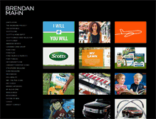 Tablet Screenshot of brendanmahn.com